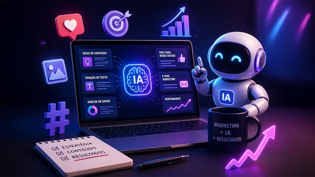 IA no marketing: o guia prático para quem não quer ficar para trás